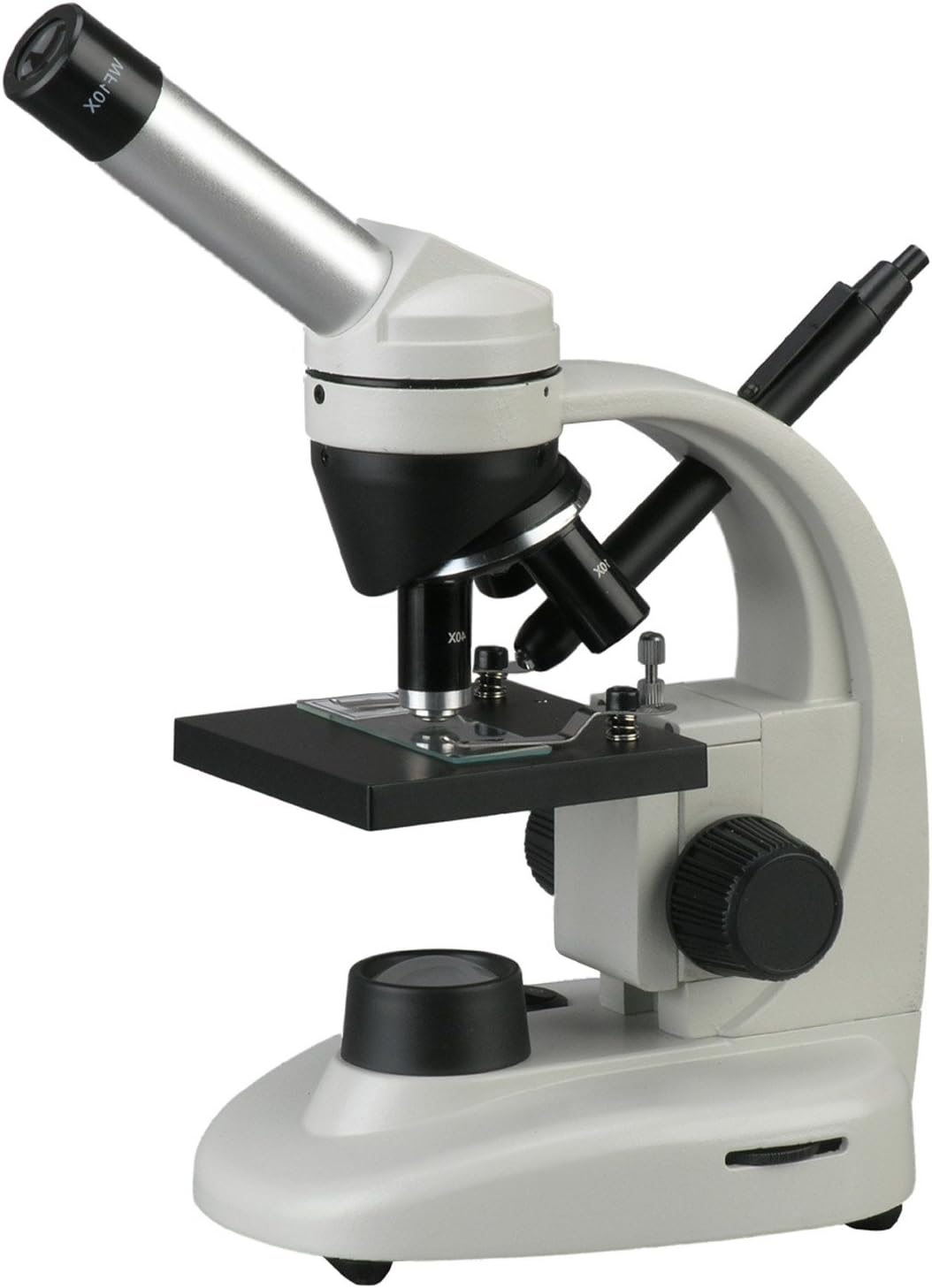 AmScope Student Microscope With Digital Camera – 40x To 1000x Zoom, LED Light, For Home & School