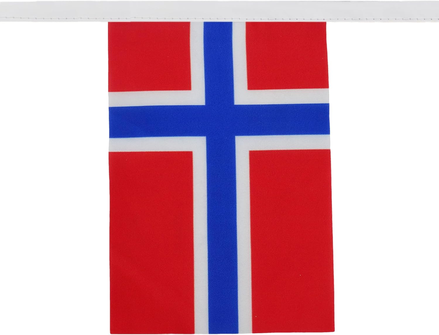 AZ FLAG Norway 12 meters BUNTING Flag 20 flags 18'' x 12'' - Norwegian STRING flags 30 x 45 cm