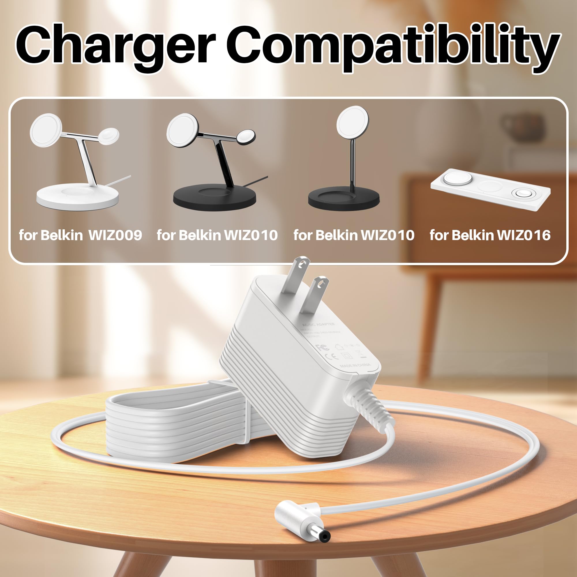 Genuine 15V 2.67A Belkin AC Adapter 2ACR040G NJ For Belkin MagSafe 2-in