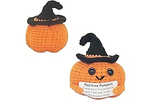 Crochet Positive Life Vegetable Animal Holding Card