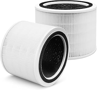 2 Pack Core 200S Filter Compatible with LEVOIT Core 200S Smart WiFi Air Purifier, 3-Stage H13 Grade True HEPA Filter, Replace Part Core 200S-RF