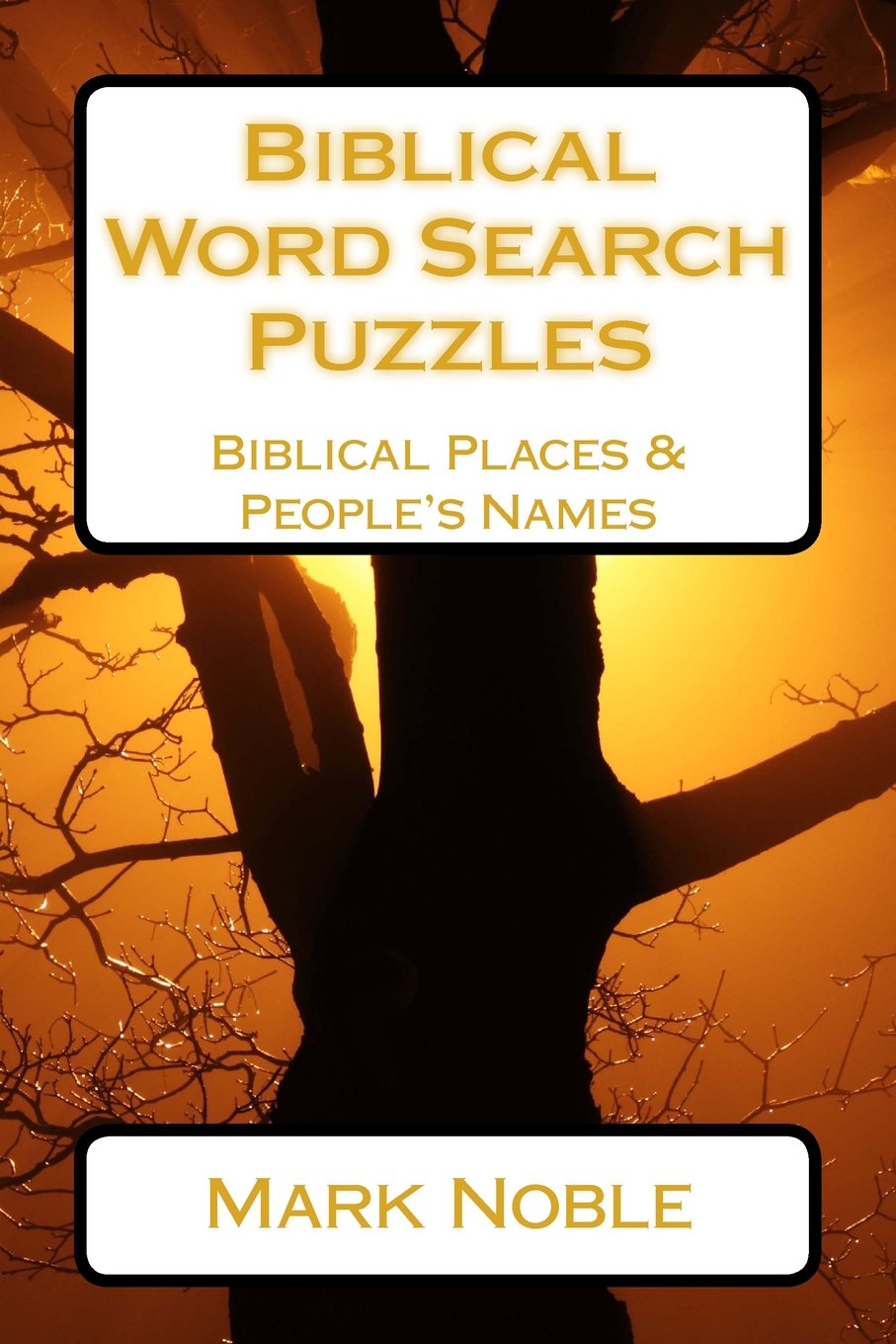 Biblical Word Search Puzzles: Biblical Places & People's Names