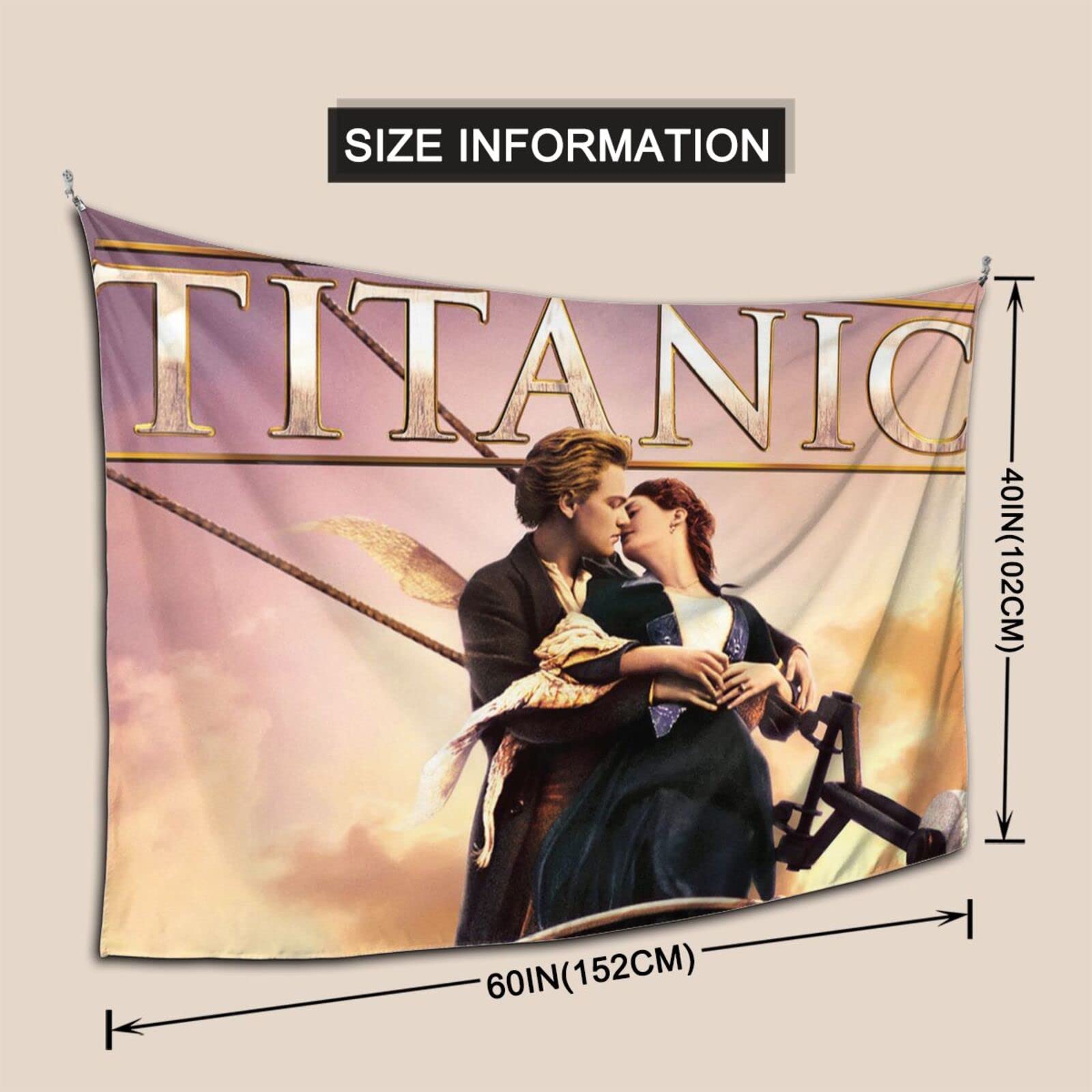 Amazon.co.jp: おしゃれ タペストリー Titanic タイタニック1 壁掛
