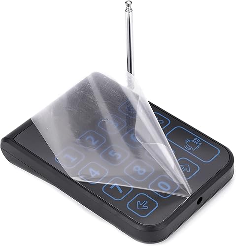 Miniatura 8 de Sistema de buscapersonas, sistema de llamadas inalámbricas 10 buscapersonas, teclado táctil de zumbador de distanciamiento social, con vibración,
