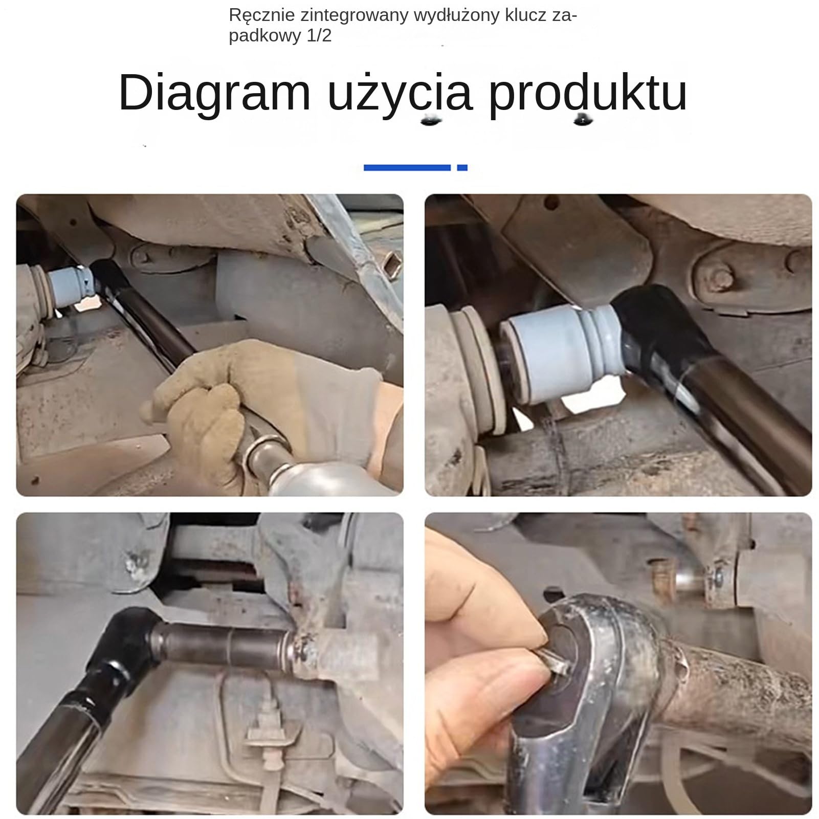 Klucz przed?u?aj?cy odsadzony — grzechotka dynamometryczna, klucz nasadowy do ciasnych miejsc, przed?u? ?dzie z wytrzyma?ym uchwytem, przek?adnia samochodowa, silnika warsztatu gara?owe