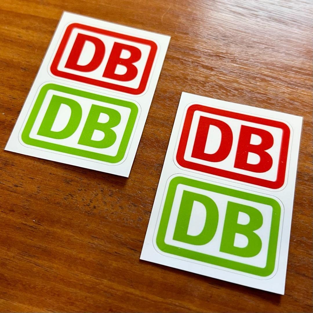 Amazon.com: Deutsche Bahn DB Deutsche Bahn Logo Stickers 4