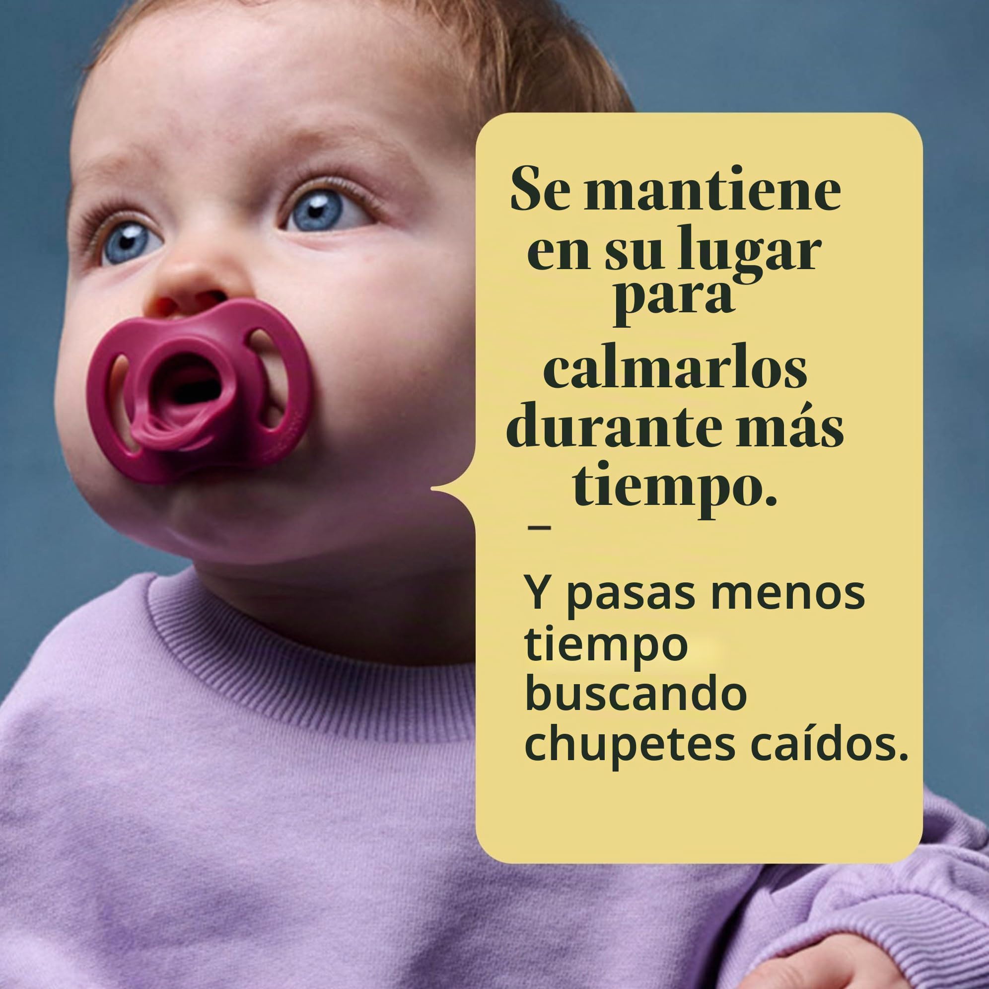 Tommee Tippee Chupete Ultra-light StayPut, 18-36m, paquete de 4, diseño de silicona de una sola pieza