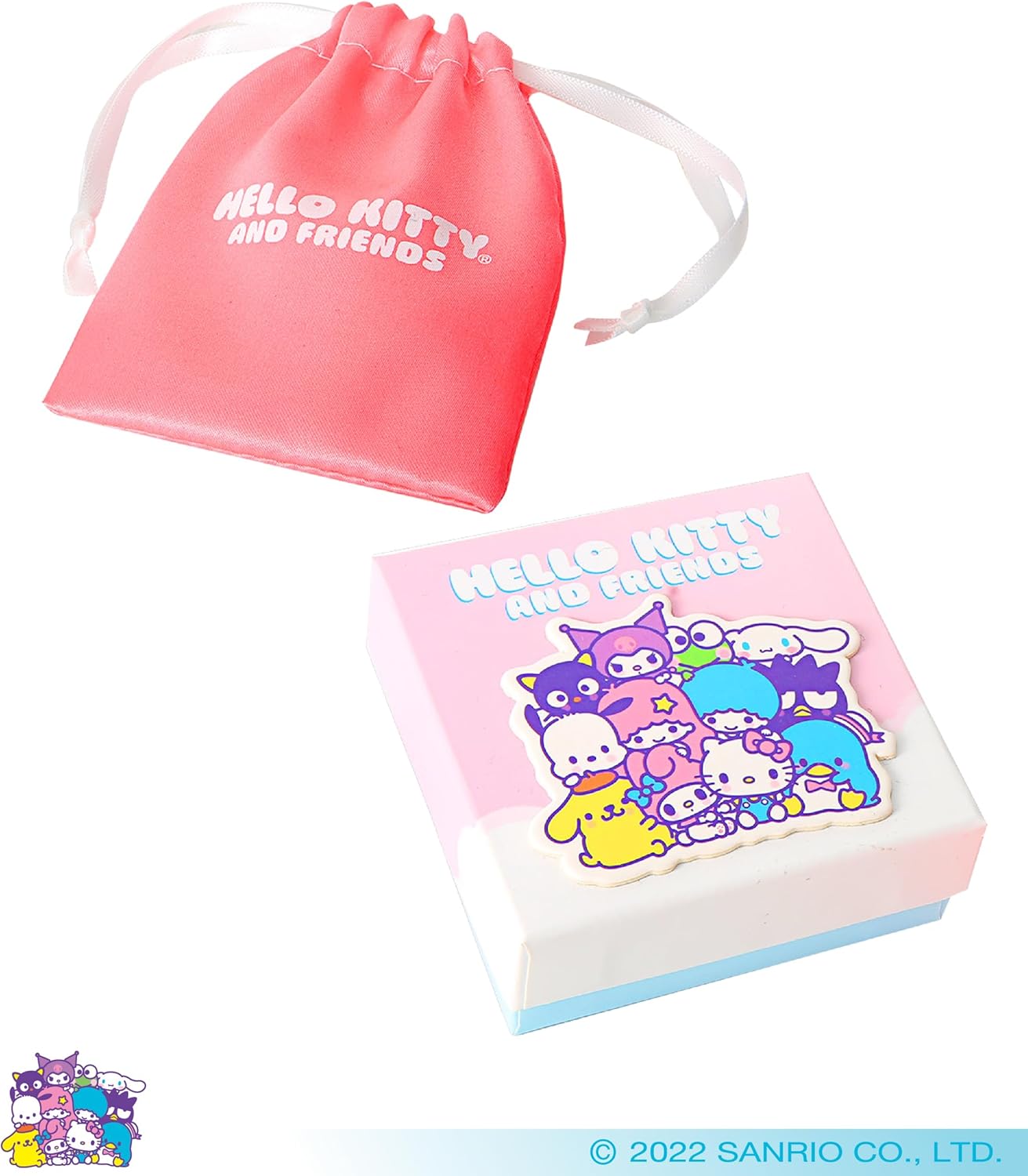 Hello Kitty Sanrio and Friends Charm Bracelets - Gold Flash-Plated Official Jewelry