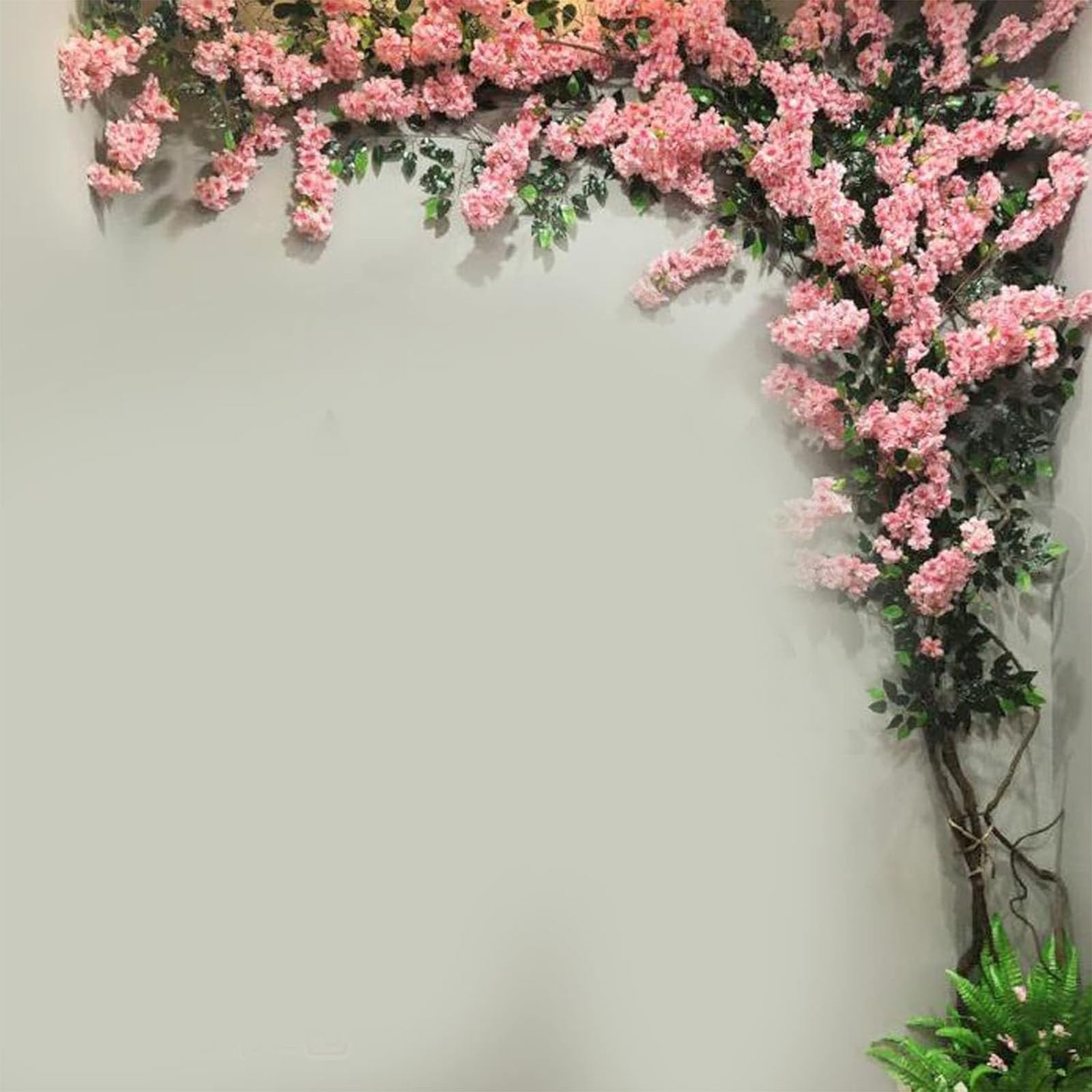 IUokLU Artificial Plants Indoor, 20-Branch Artificial Cherry Blossom Tree Indoor Outdoor Multicolor (003)