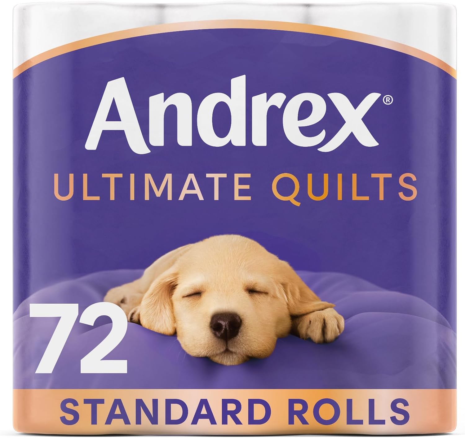 Andrex Ultimate Supreme Quilts Quilted Toilet Paper 25 Thicker Than