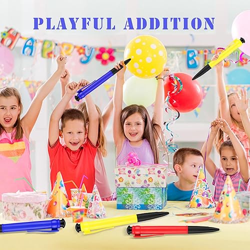 Miniatura 4 de lyforx Bolígrafos jumbo de 11.3 pulgadas para recuerdos de fiesta de cumpleaños, recuerdos divertidos de fiesta, bolígrafos gigantes, regalos de