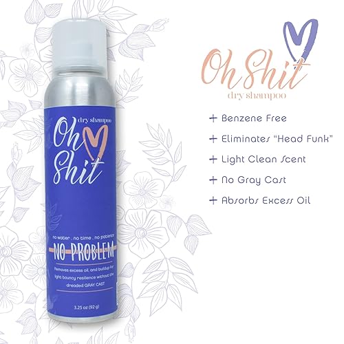 Miniatura 3 de OS Beauty - Champú seco - Sin benceno - Sin sulfato - Todo tipo de cabello - Vegano - Champú seco invisible para hombres y mujeres - Absorbe el