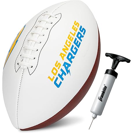 Franklin Sports NFL Los Angeles Chargers Autograph Football