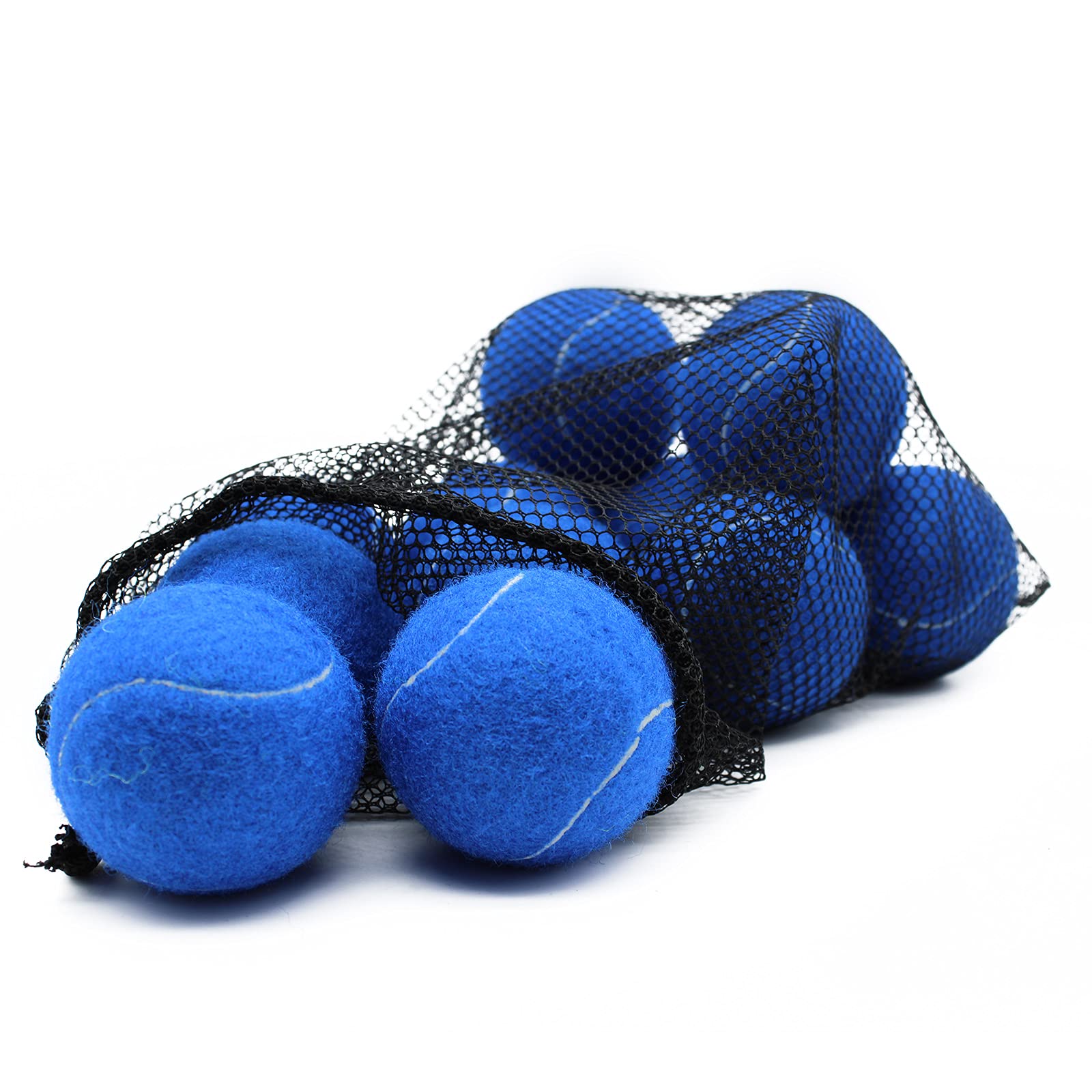 Magicorange Tennis Balls, 12 Pack Advanced Training Tennis Balls Practice Balls, Come with Mesh Bag for Easy Transport, Good for Beginner Training Ball