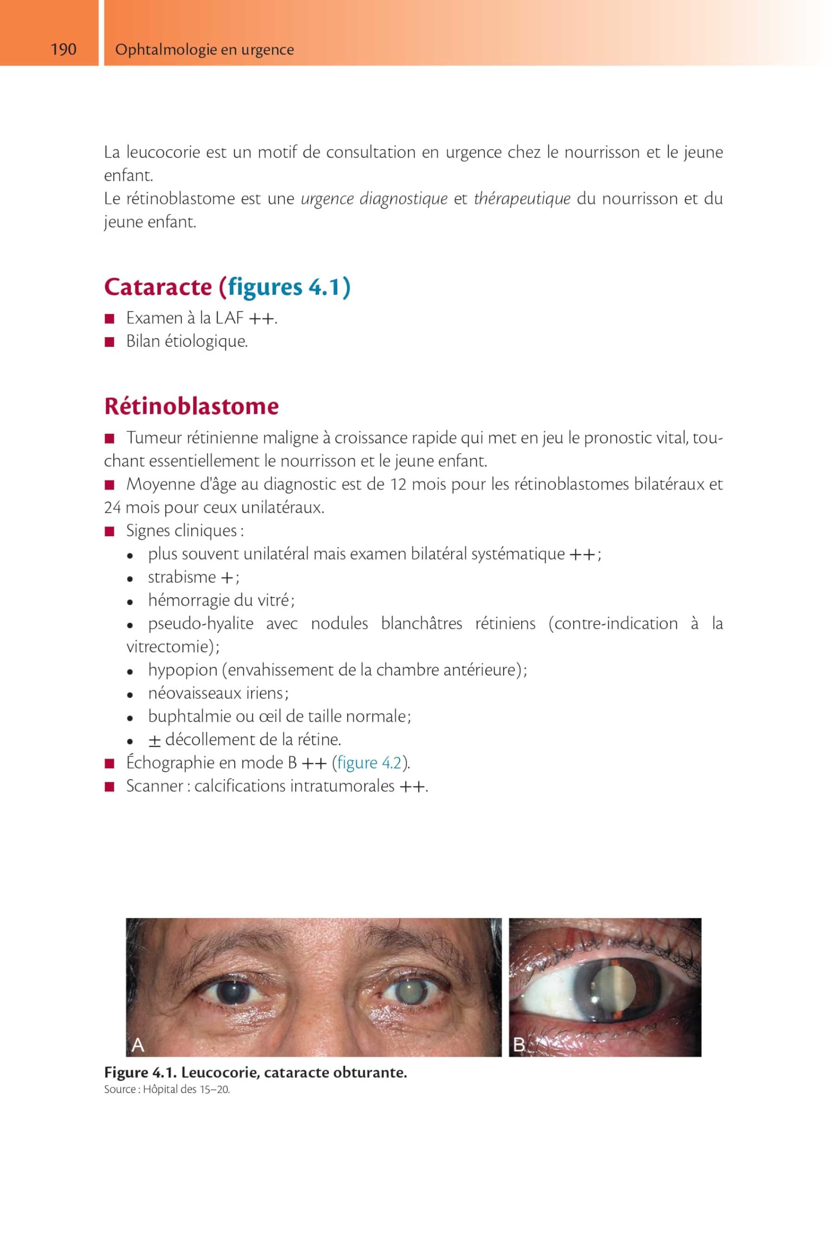 Ophtalmologie en urgence