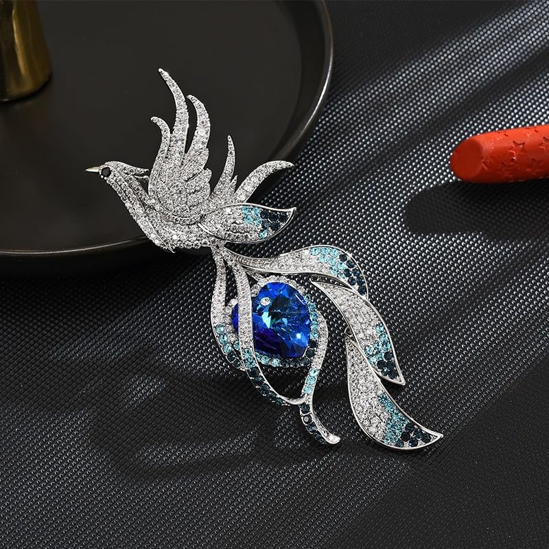 Image of Animal Brooches for Women Pearl Rhinestones Animal Brooch Pin Cute Animal Jewelry Gift for Wife Mom Girlfriends