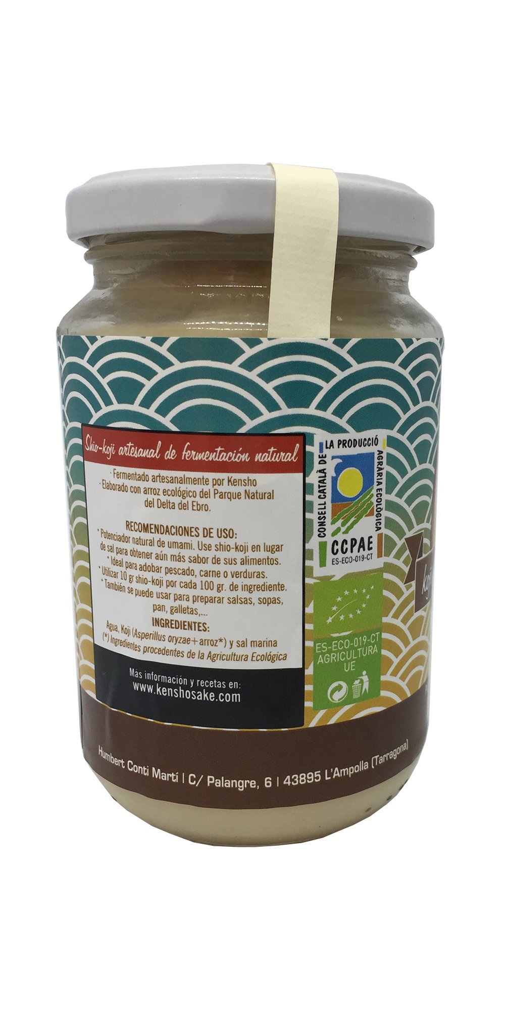 Miso de arroz shio koji 380 g de crema