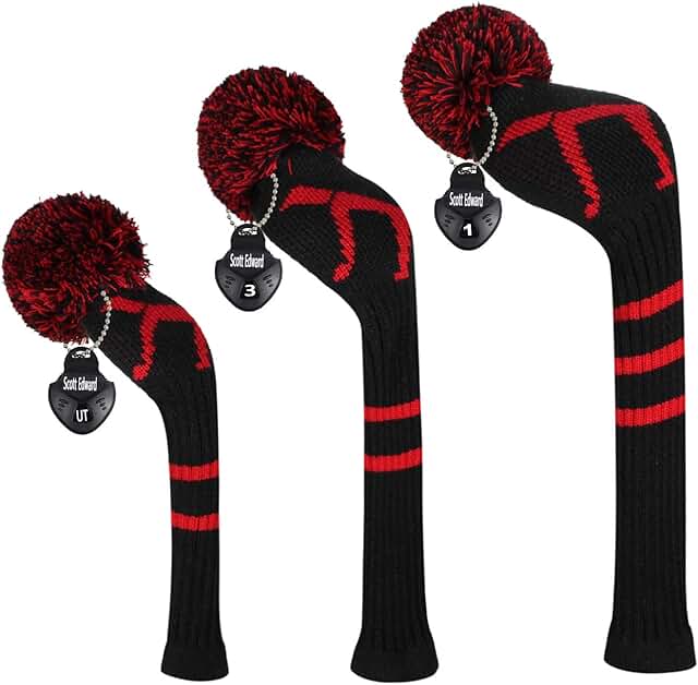 Golf Wood Head Covers Amazon.co.uk