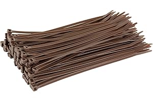 GTSE 8 Inch Brown Zip Ties: The Ultimate Solution for Secure and Organized Cabling