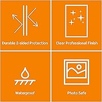 Vista 7 de Fundas térmicas de Scotch, de 5 mil, 8.9 x 11.4 pulgadas Paquete de 50