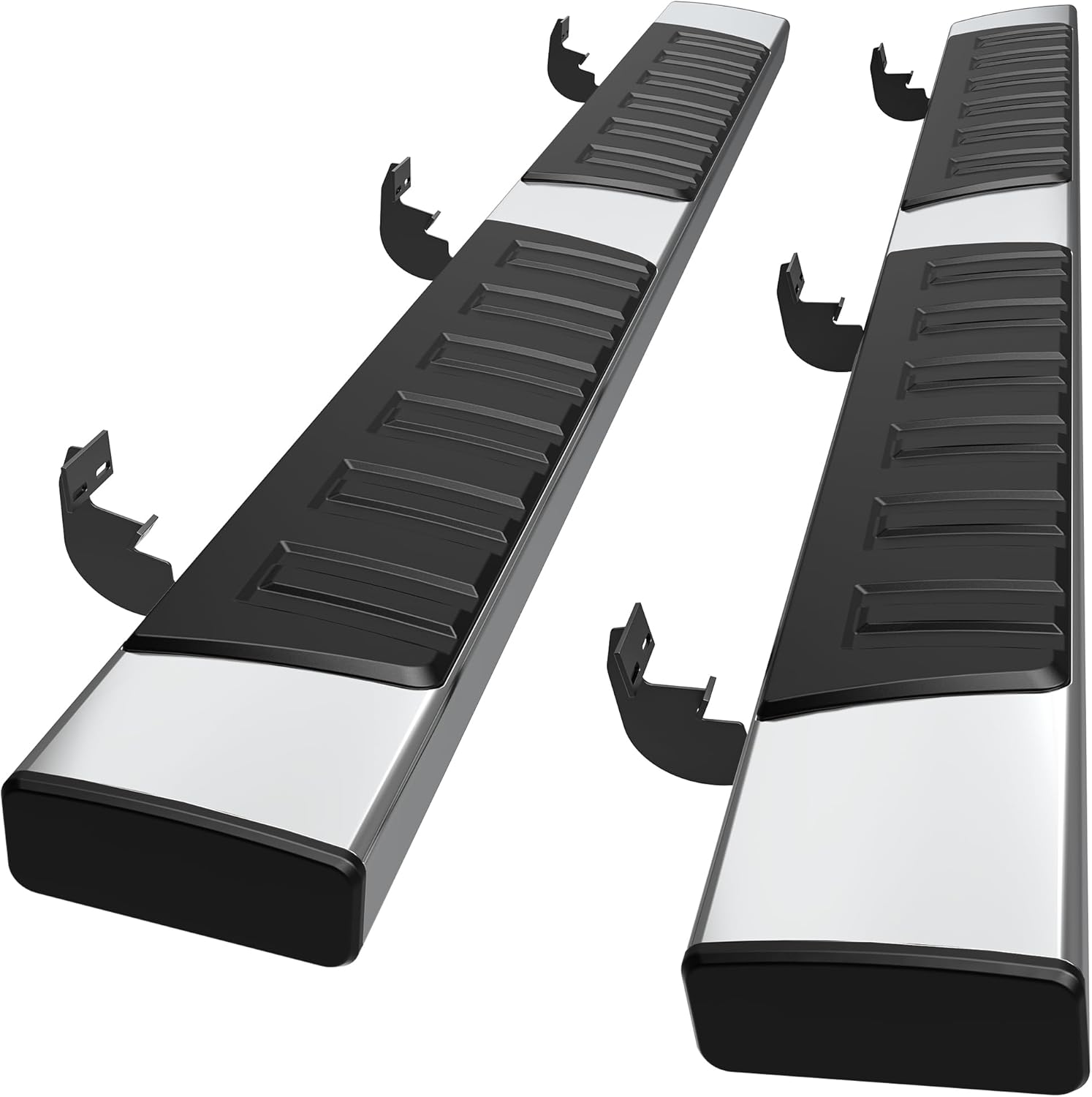 6.5 Inches Running Boards Compatible with 2009-2018 Dodge Ram 1500 Quad Cab, 2019-2024 Ram 1500 Classic, Side Step Nerf Bars Side Bars