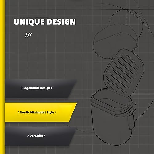 Miniatura 3 de Jabonera portátil de viaje con asa sellada, bandeja de ahorro de jabón con tapa para viajes, senderismo, impermeable, a prueba de polvo, para