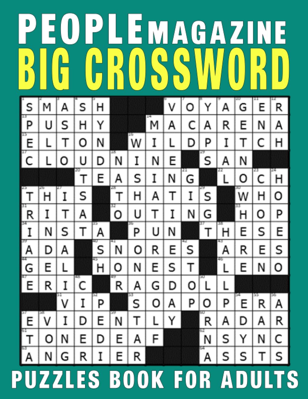 People magazine Big Crossword Puzzles Book For Adults: Delve into a World of Mind-Bending Crossword Puzzles Crafted to Challenge and Entertain Discerning Solvers