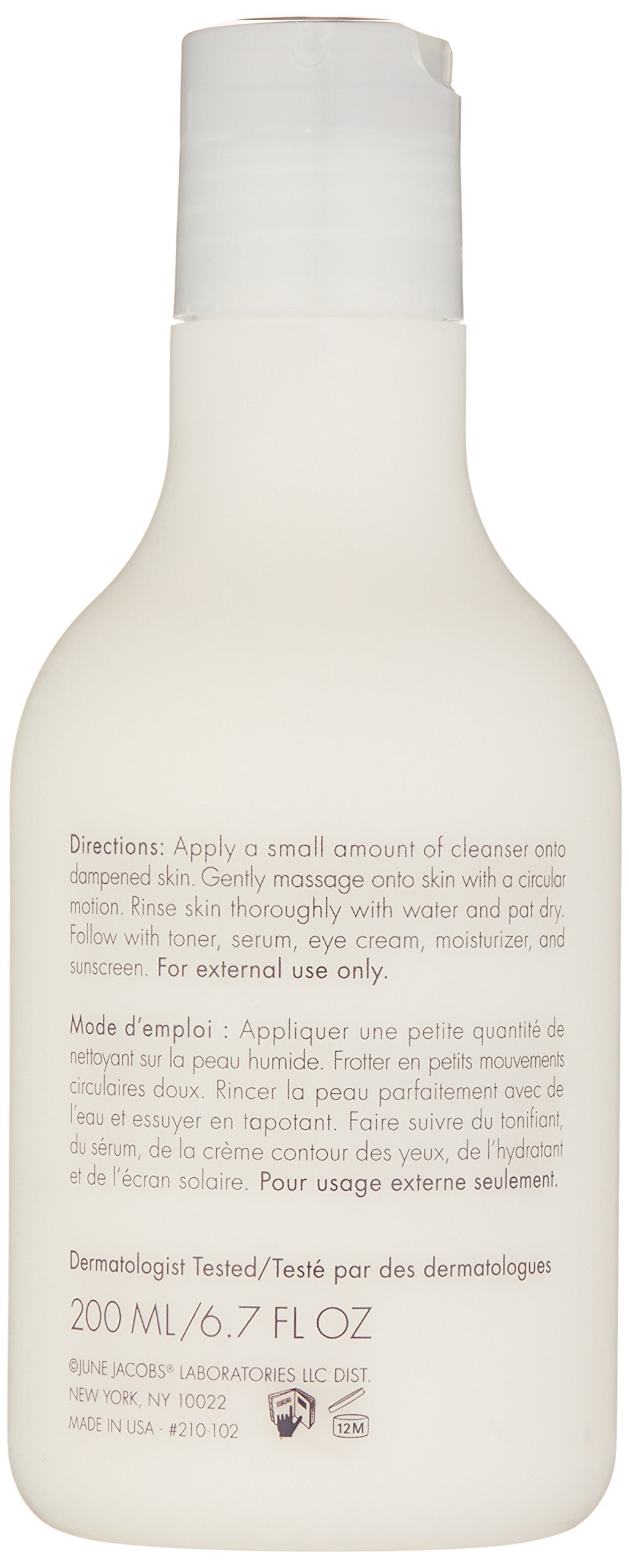 June Jacobs Creamy Cranberry Cleanser, 6.7 Fl Oz