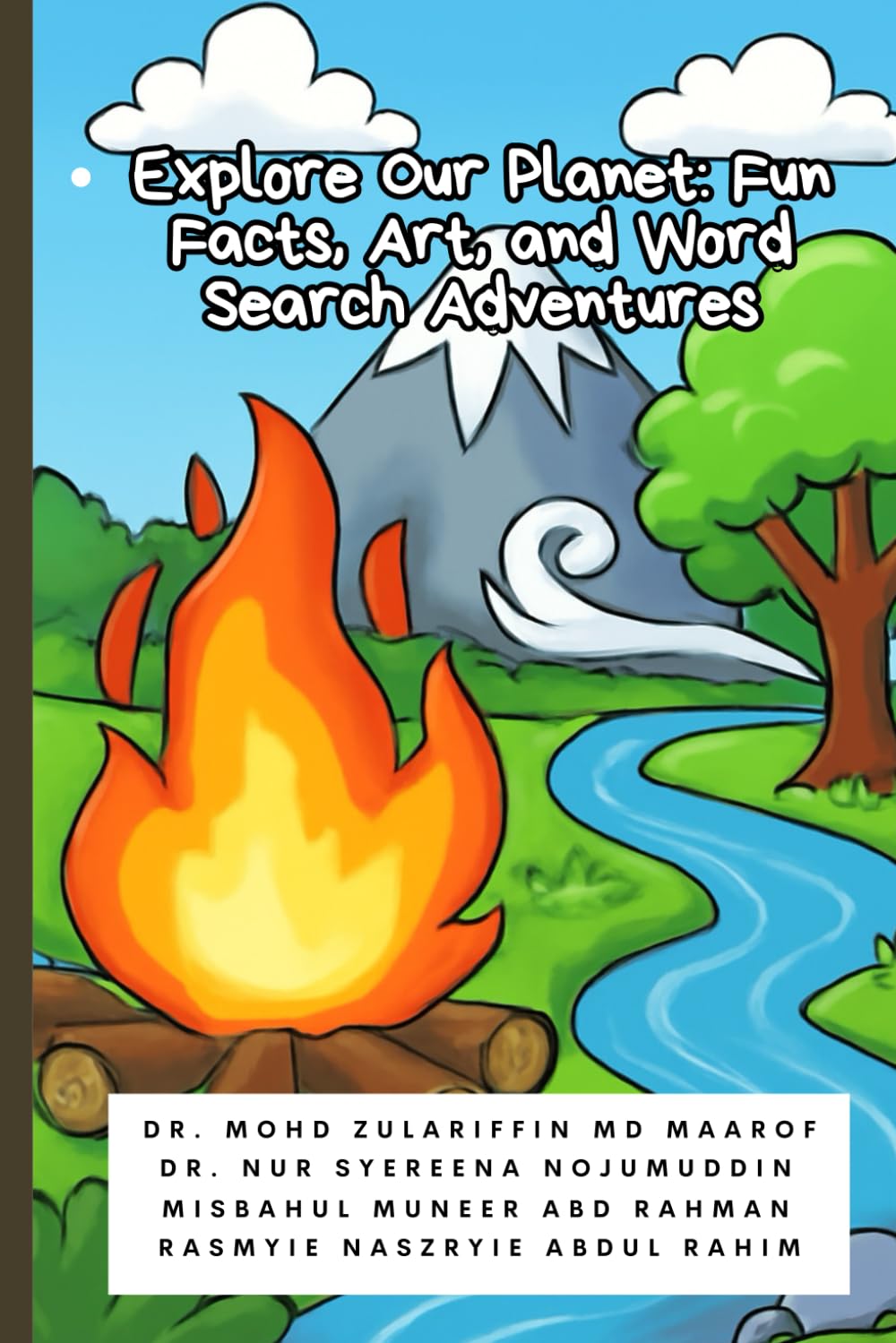 Explore Our Planet: Fun Facts, Art, and Word Search Adventures