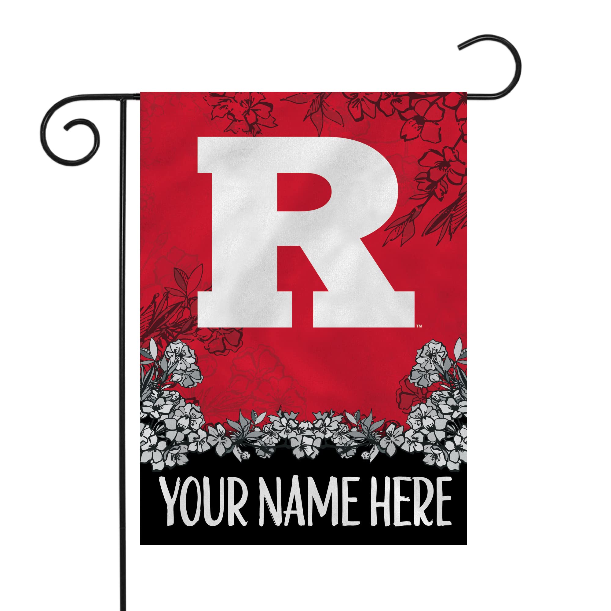Rico Industries NCAA Standard/Primary Personalized Garden Flag