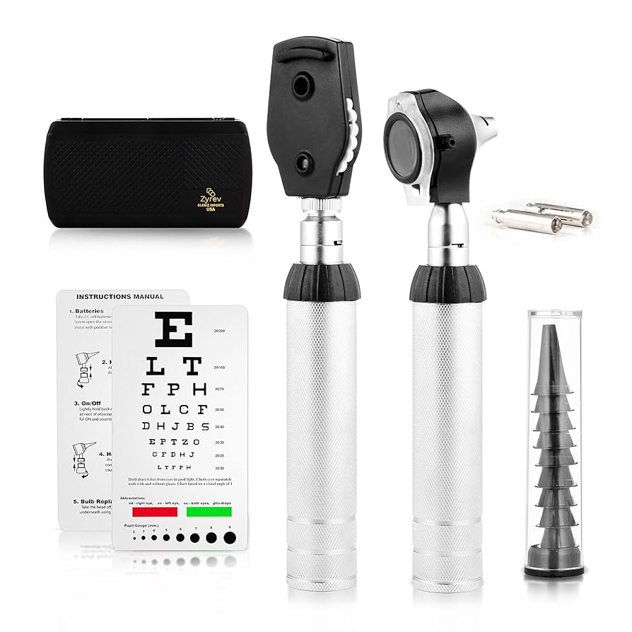 Amazon.com: Zyrev Otoscope Oph Multi-Function Set - Otoscope