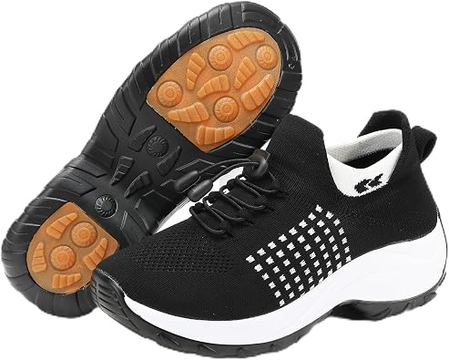 Comfort Wear Orthowear Shoes for Women Men Comfortwear Ortho Shoes Non Slip Air Cushion Ortho Stretch Cushion Sneakers Plantar Fasciitis Ortho Sneakers for Outdoor Walking Tennis Fashion