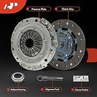 Vista 3 de A-Premium Juego de embrague de transmisión compatible con Volkswagen Jetta 2011-2014, Passat 2012-2014, Golf 2012-2013, Beetle 2012-2014, 2.5L