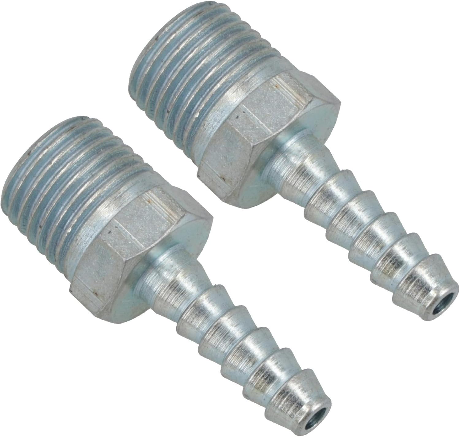 1/4" BSP Thread Hose Tail 3/16 Pipe Connector Air Fitting 2 PACK FT038