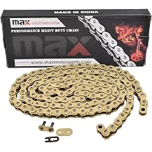 Max Motosports 520x102 Gold Drive Chain Replacement for TS185 71-81