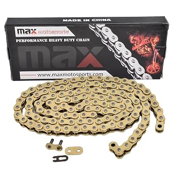 Max Motosports 520x100 Gold Drive Chain Replacement for GN250 82-88