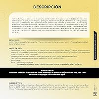 Vista 7 de Kashia Beauty Reparación capilar con infusión de queratina, 2 onzas, tratamiento sin enjuague para puntas abiertas, fortalece y sella las cutículas