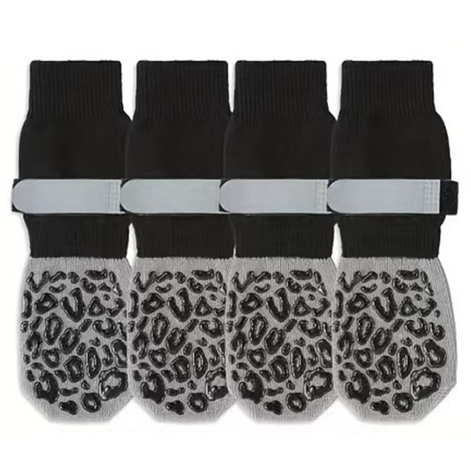 MICFENY Pet Booties Tracting Grip Elastic Dog Socks Protects Paws From Seasonal Allergies