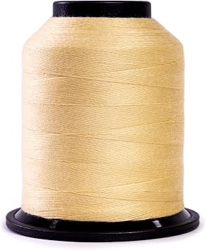 Finesse 100% Polyester, 3ply, 50wt Thread Cones, Light Sand, 1,100 Yards