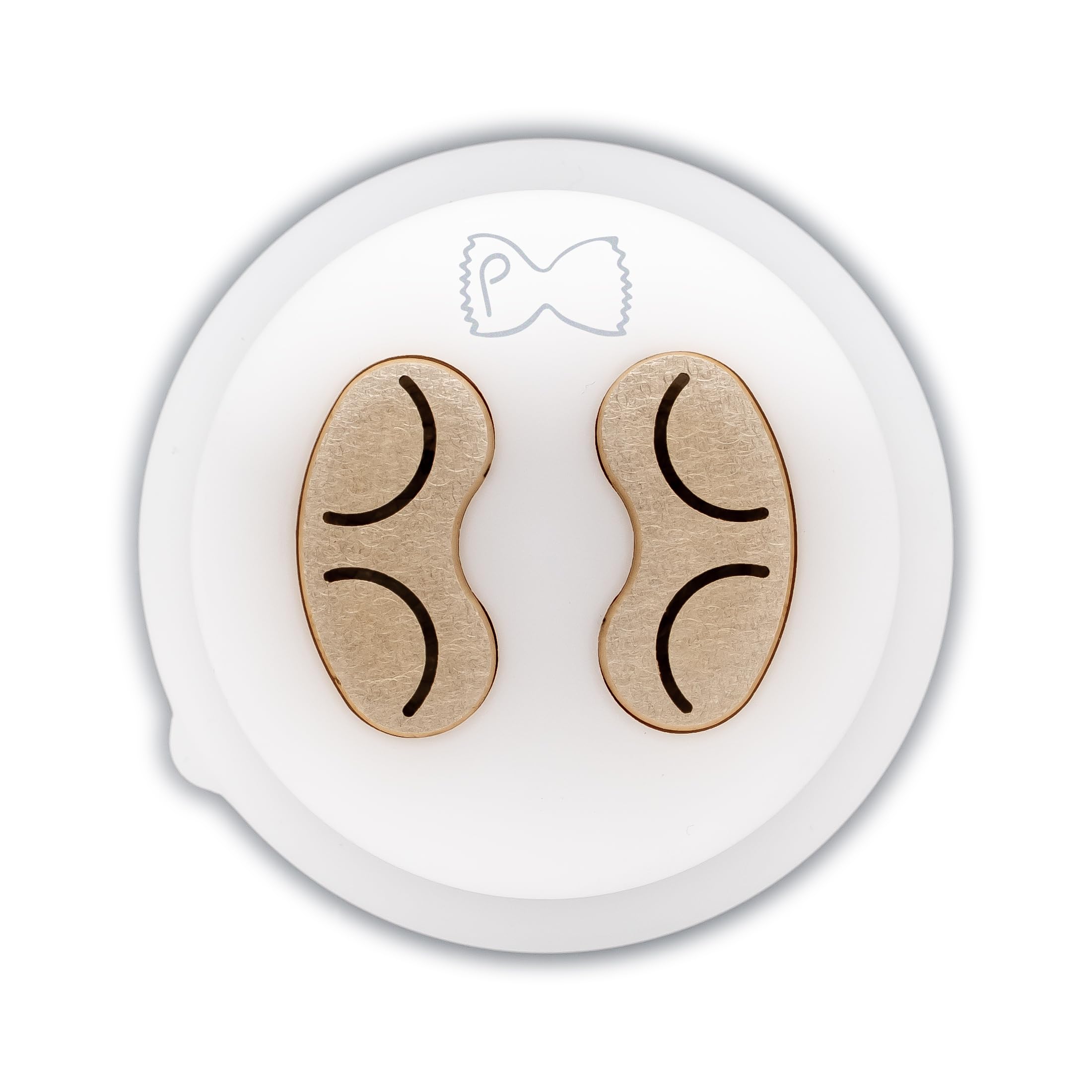 Pastidea - Trafila in bronzo e POM Orecchiette 15mm compatibile con Philips Pasta Maker Avance e Serie 7000