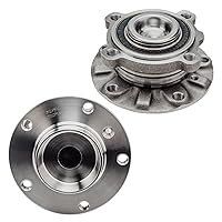 Vista 23 de Detroit Axle - 2 bujes de rodamiento de rueda traseros para Suzuki Aerio 2002-2007, Suzuki Esteem 1995-2002, 2 rodamientos de rueda completos