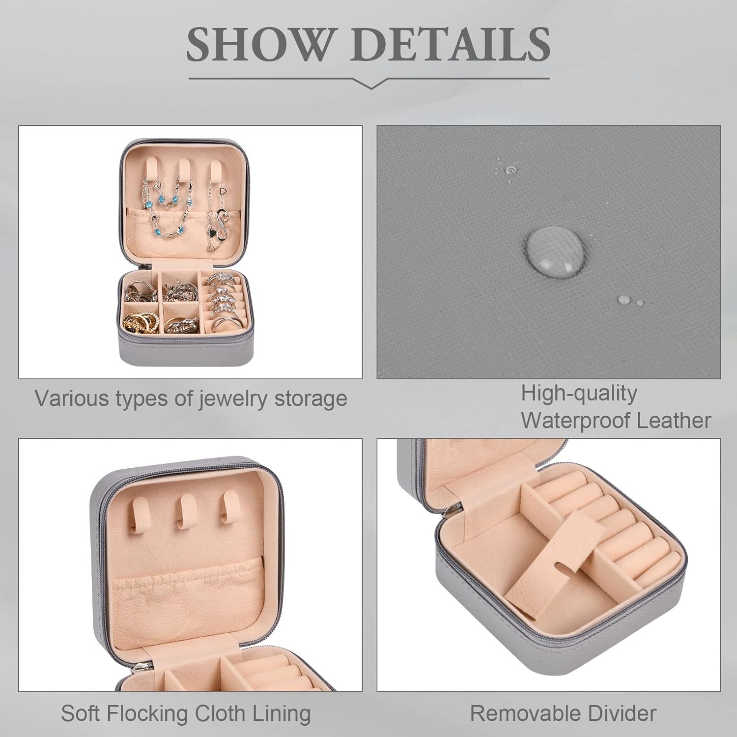 Ékszertartó doboz használat közben