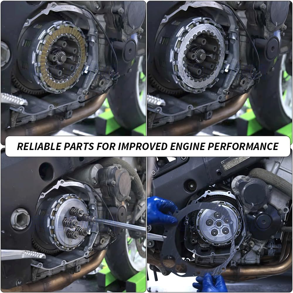 Clutch Kit Compatible with Suzuki GSXR750 GSX-R750 2000 2001 2002 2003 OEM #21441-31E50 21441-31E30