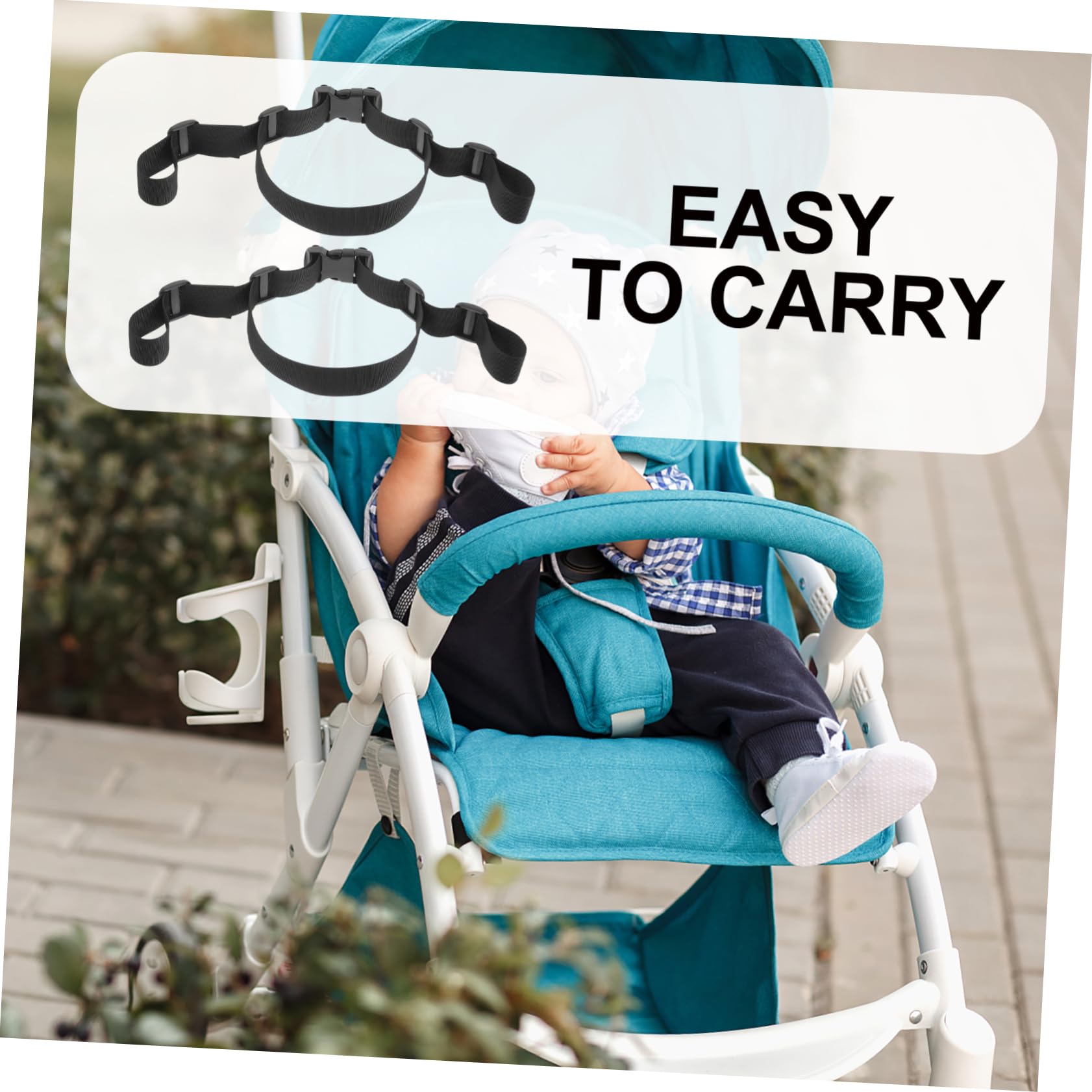 VICASKY 2 Pièces Sangles De Siège Bébé Sangle Ceinture Pour Bébé Poussette Remplacement Sangle De Chaise Pour Enfant Harnais De Sécurité Pour Tout-Petits Sangles De Chaise Haute Ceinture