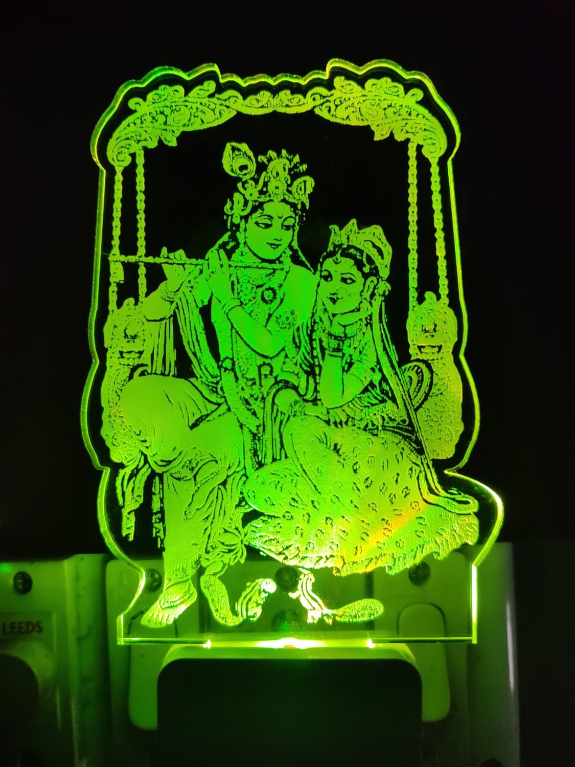 See full amazon price history chart for Gods Photo 3D Optical Illusion Acrylic Night Lamp, 7 Colors RGB Auto Colour Changing LED Plug and Play Night Light, Office Light, Best for Gift - Pack of 1 (Multicolour) (Radha Krishna) Gods Photo 3D Optical Illusion Acrylic Night Lamp, 7 Colors RGB Auto Colour Changing LED Plug and Play Night Light, Office Light, Best for Gift - Pack of 1 (Multicolour) (Radha Krishna) (B0CQ5JTJQC) Amazon Price History, Amazon Price Tracker