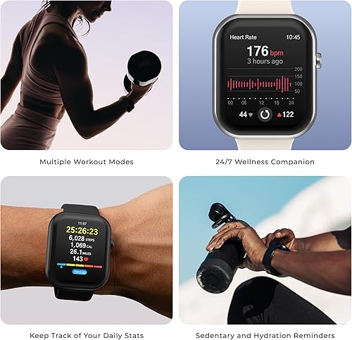 Miniatura 4 de iTouch AIR 5 Smartwatch - Pantalla AMOLED de 1.85 pulgadas, llamadas Bluetooth, más de 100 modos deportivos, frecuencia cardíaca, SPO, seguimiento