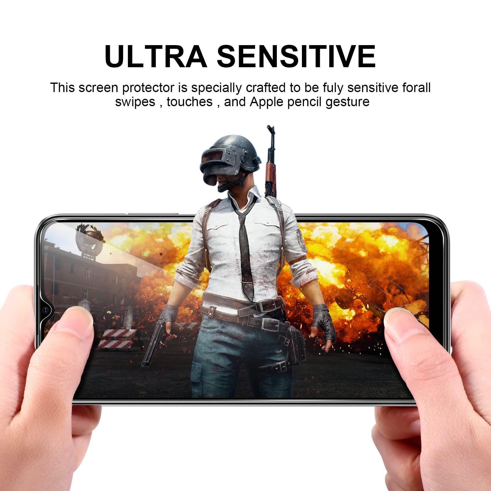 Holilo [2+2 Pezzi] Vetro Temperato per Realme 12 5G/Realme 12x 5G - Pellicola Protettiva e Fotocamera, Durezza 9H, Protezione Schermo HD Anti-graffio Anti-Impronta