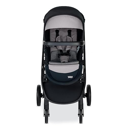Miniatura 8 de Britax Brook+ - Cochecito modular para bebé, ultraligero para bebés y niños pequeños con inserto SafeWash y 4 formas de pasear, ónix grafito