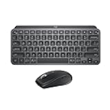 MX Keys Mini Keyboard + MX Anywhere 3S Wireless Mouse - Fluid Typing, Backlit Keys, Fast Scrolling, USB-C, Bluetooth, Compact, Multi-OS Compatible - Graphite