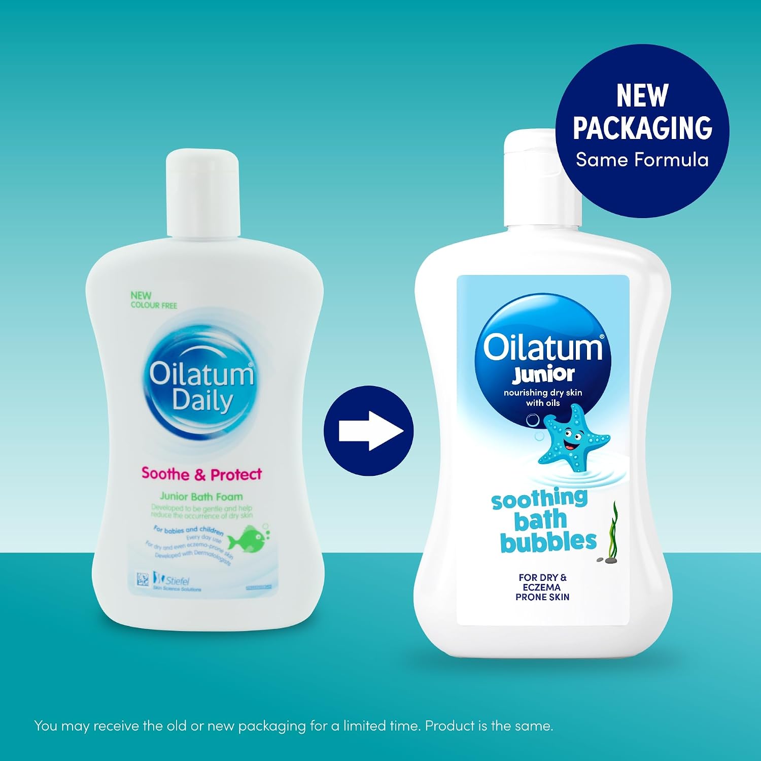 Oilatum Daily Junior Bath Foam for Dry Skin, 300 ml